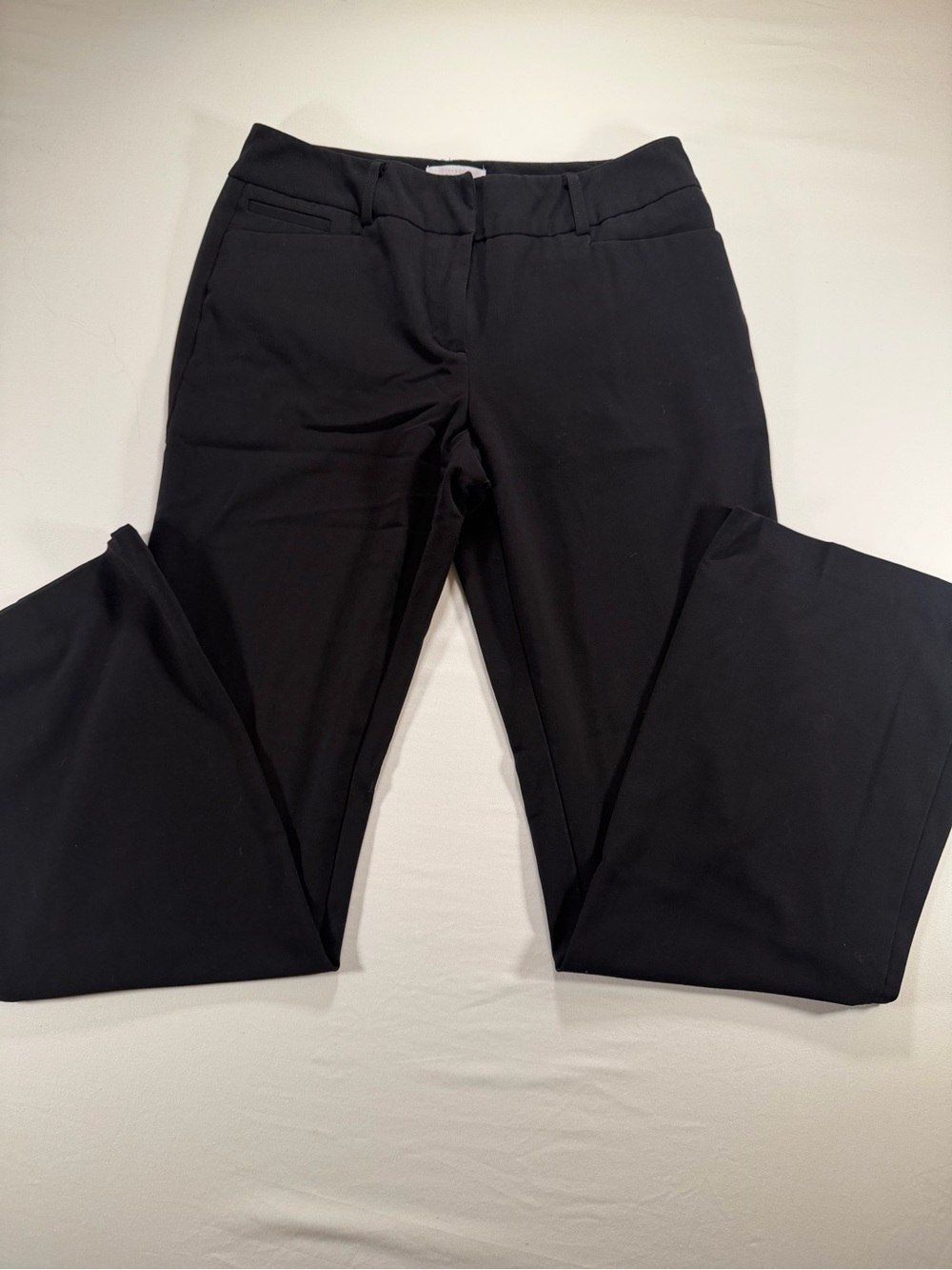 New York and Co Women's Black Stretch Dress Pants Sz 6